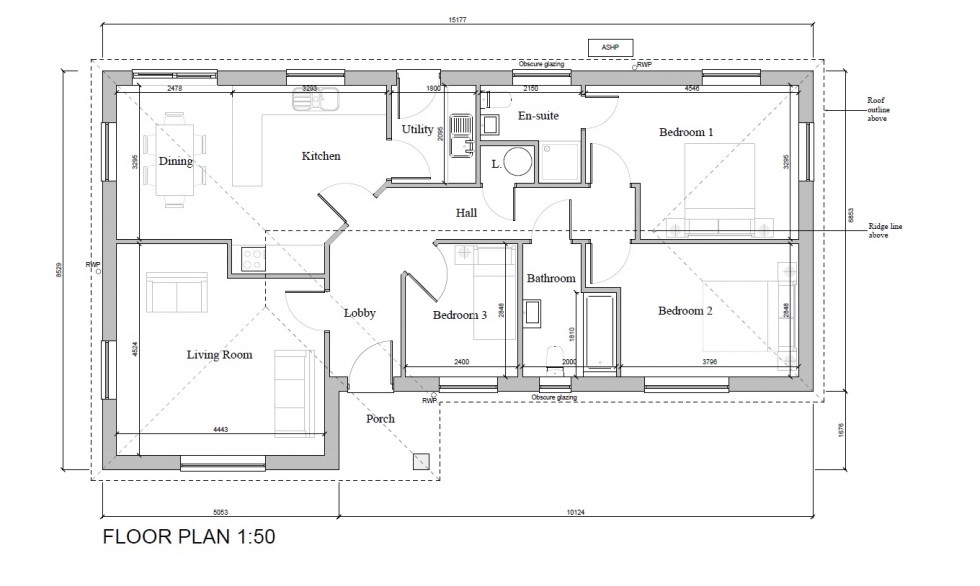 Floorplan for The Meadows, Hollesley, Hollesley