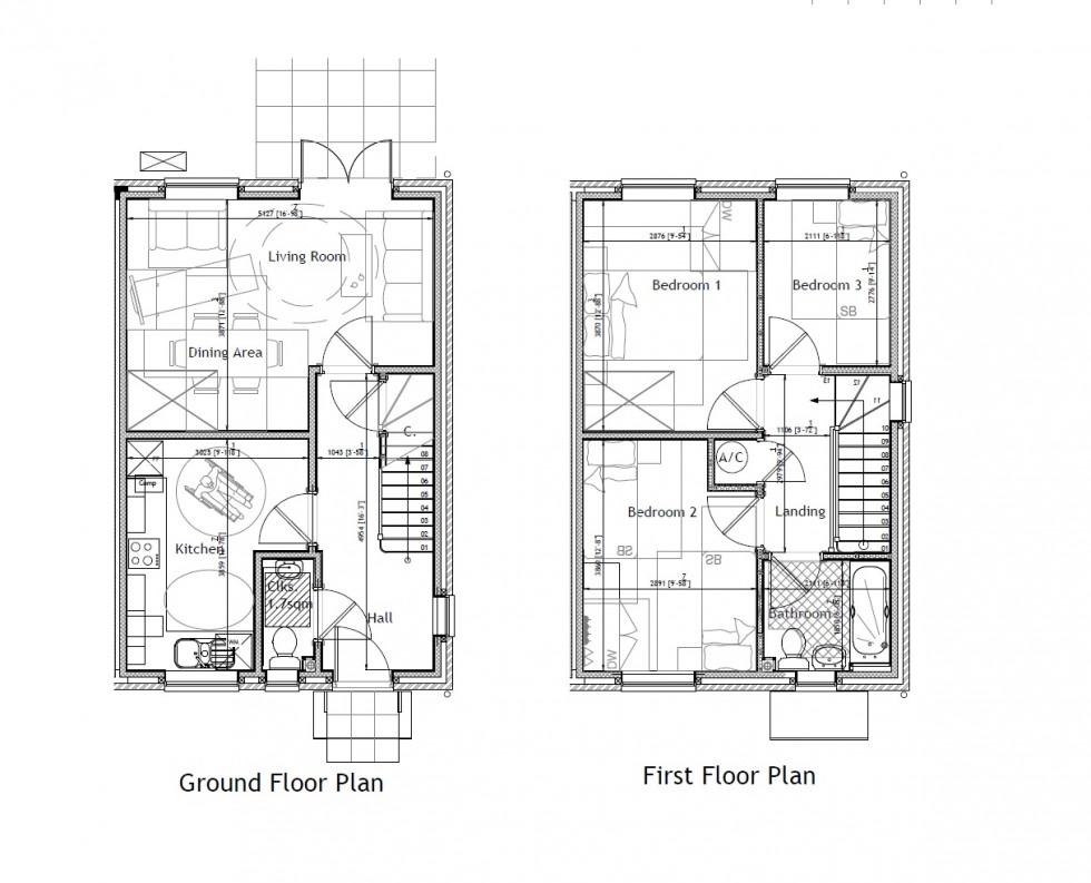 Floorplan for The Meadows, Hollesley, Hollesley