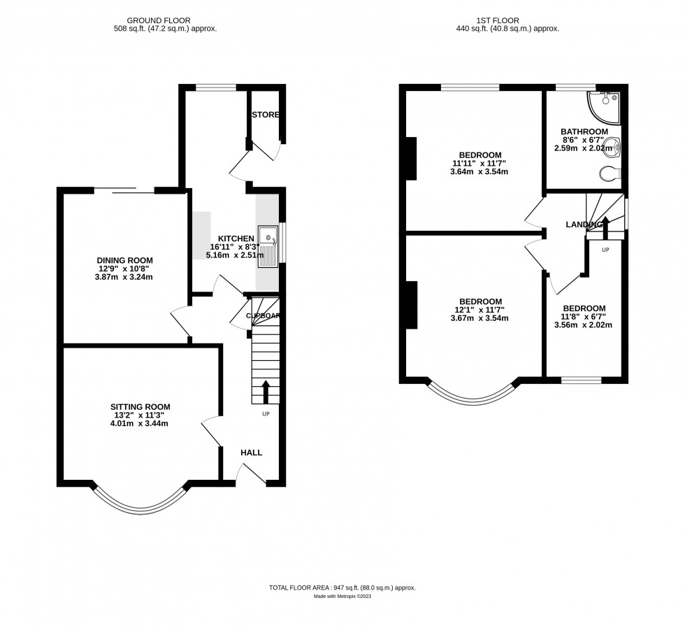 Floorplan for Beverley Road, Ipswich