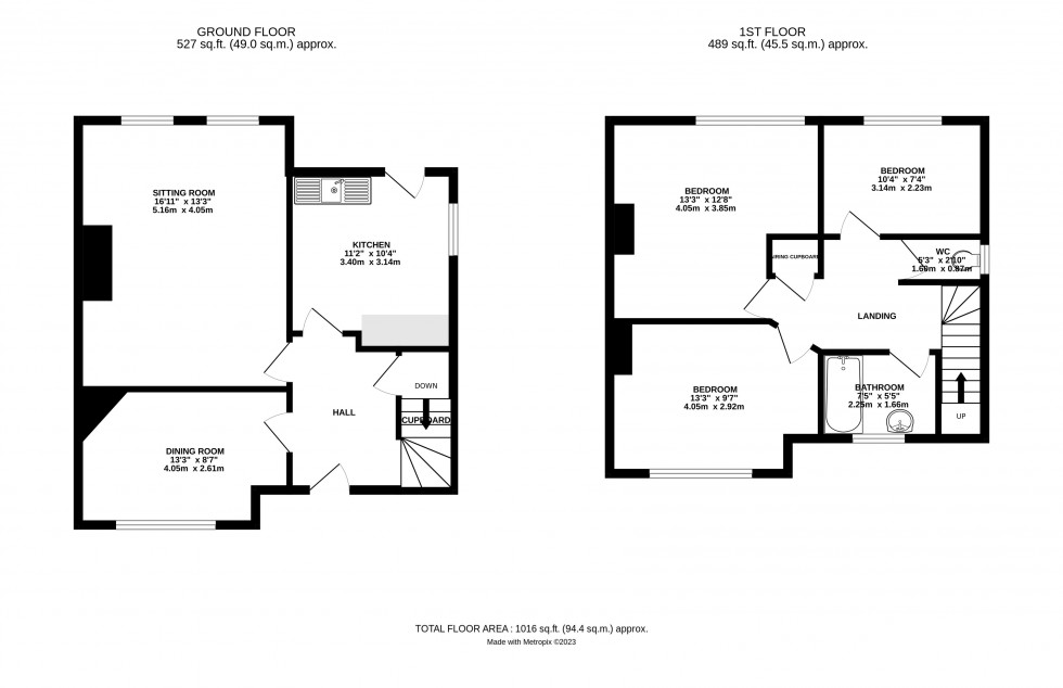 Floorplan for Byron Road, Ipswich